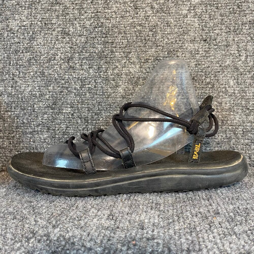 Teva W Voya Infinity Black Womens 9 Slip On Casual Sandal Slippers 1019622-BLK
